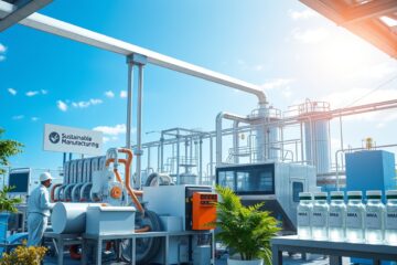 Regenerated MMA monomer production facility in India with eco-friendly infrastructure, advanced machinery, and quality control systems for sustainable manufacturing.