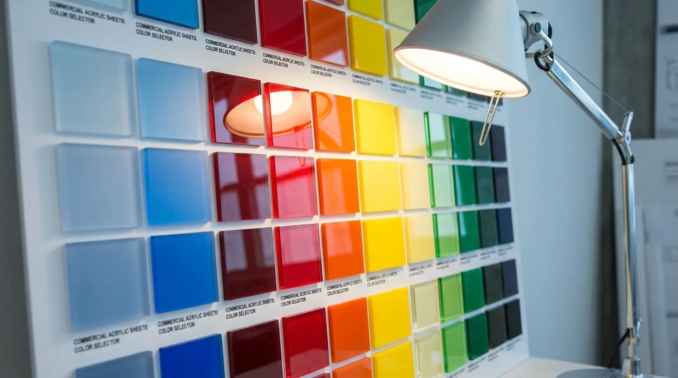 colored acrylic sheets for commercial use