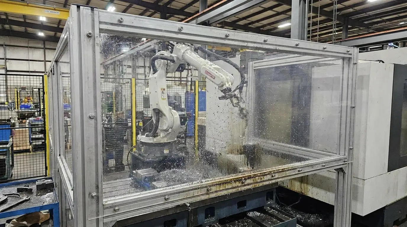 acrylic sheet for industrial machine guard